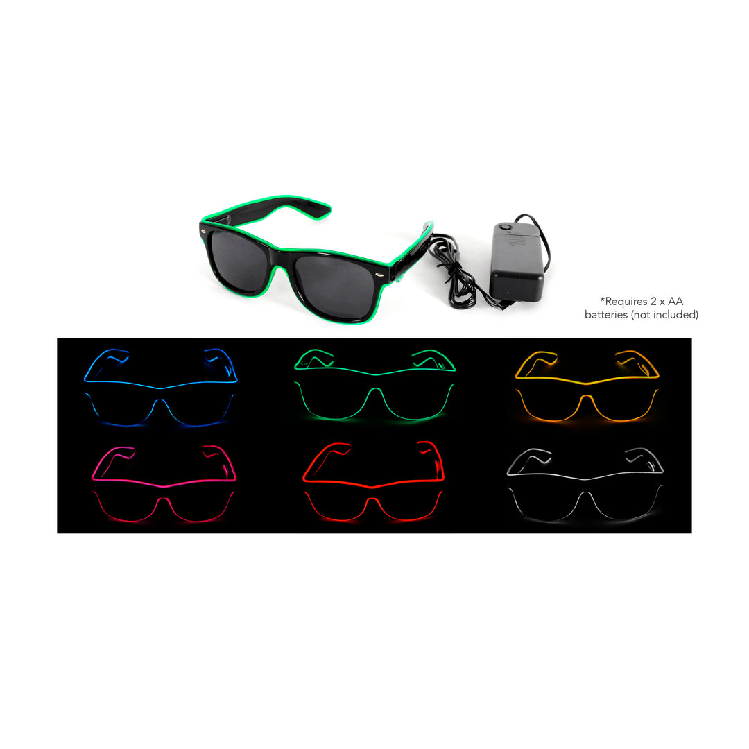 Party Glasses Light Up Wayfarers