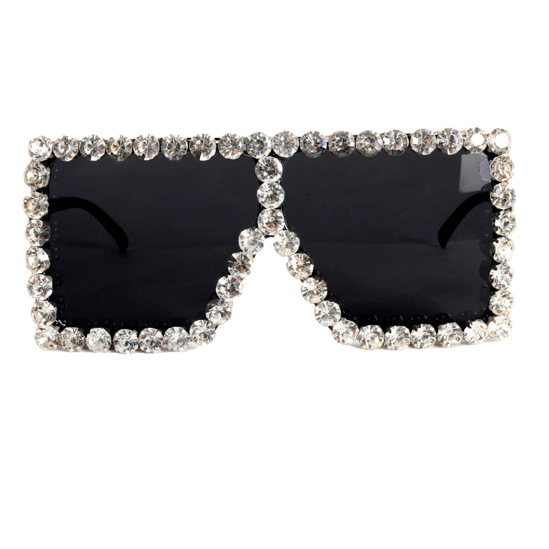 Bedazzled Diamante Party Glasses