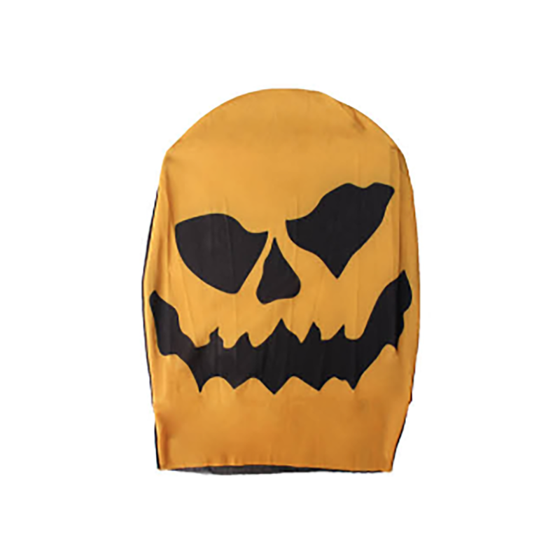 Printed Face Mask - Pumpkin