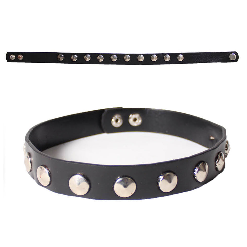 Punk Choker Round Studs