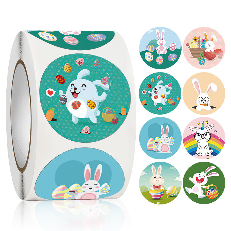 Easter Stickers Roll