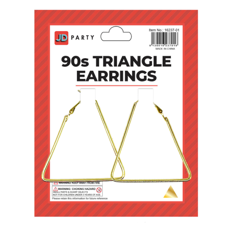 Triangle Earrings Gold