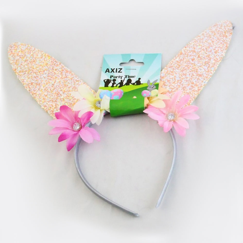 Easter Bunny Ears Glitter - Light Pink