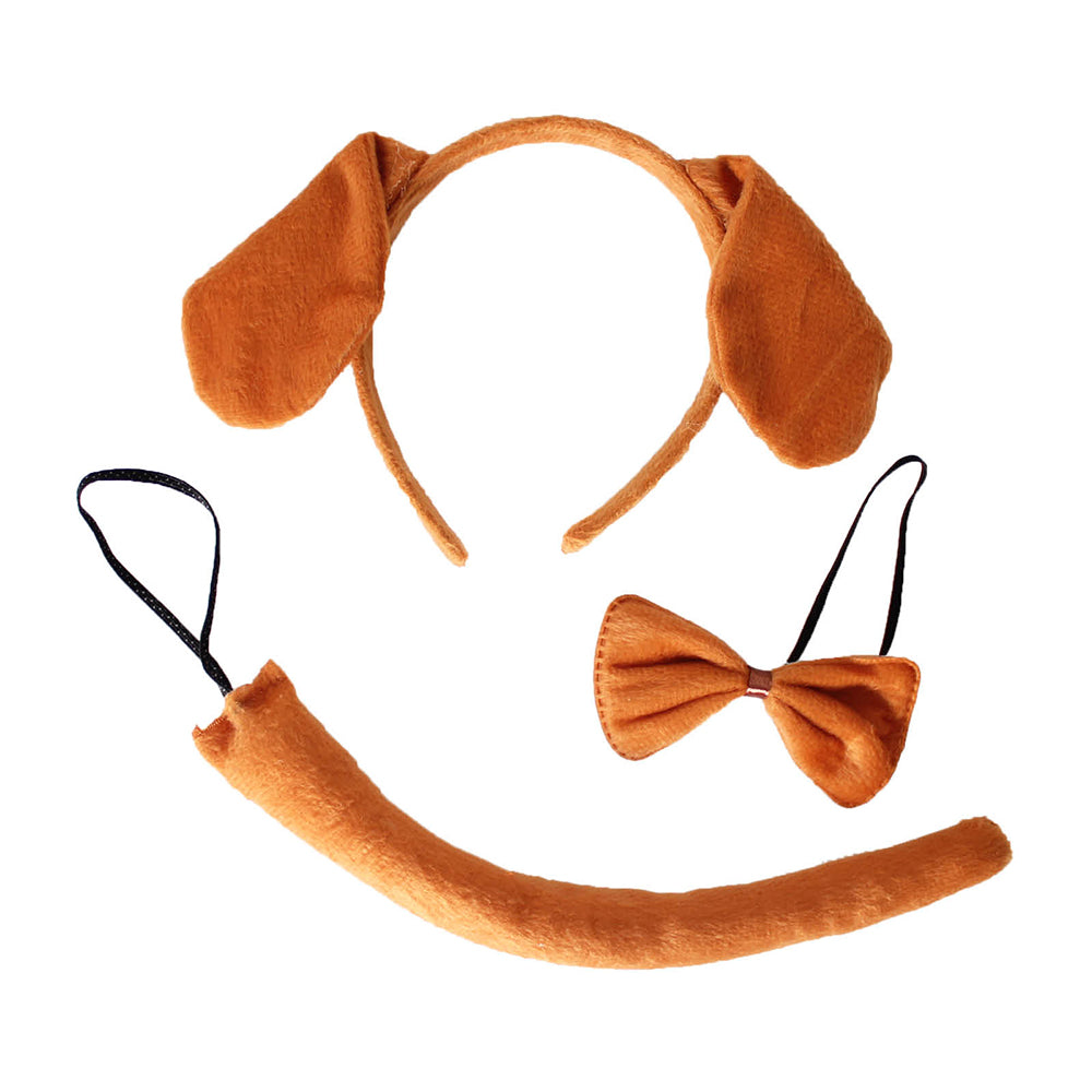 Brown Dog Dress Up Set