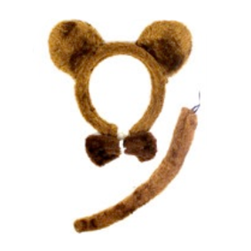 Bear Dress Up Set - Light Brown