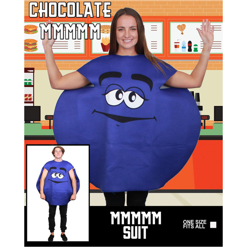Blue Chocolate M&M – Sydney Costume Shop