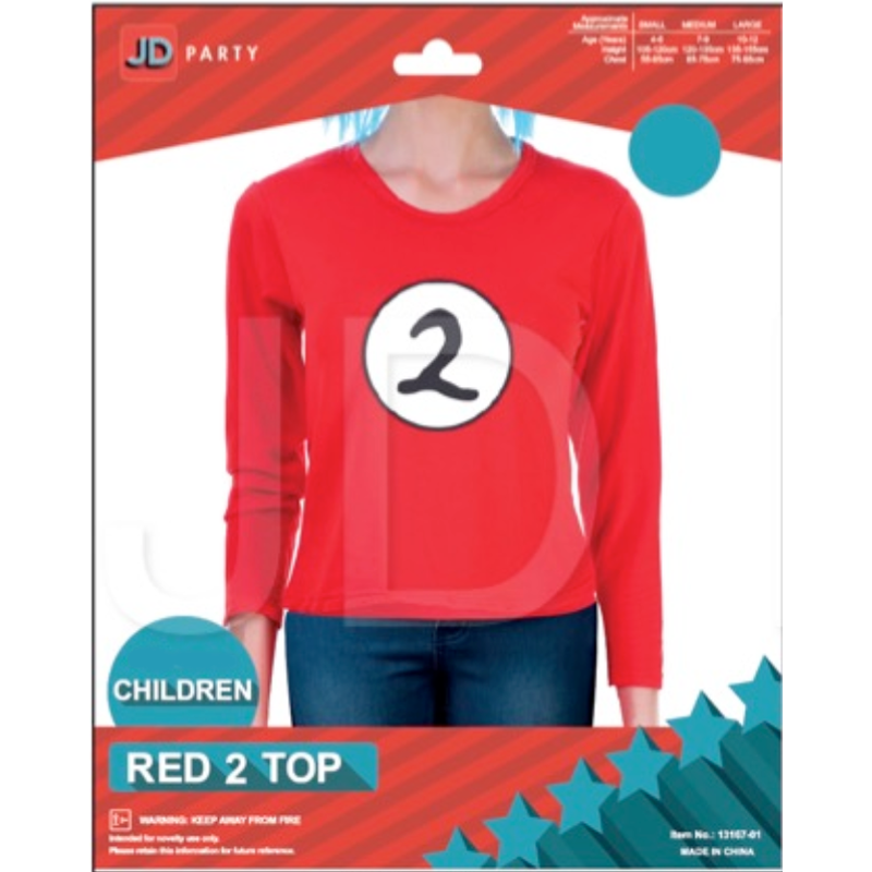 Child Thing 2 Red Top