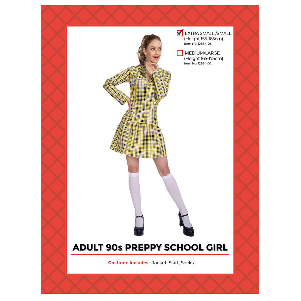 Preppy 90s School Girl Costume clueless Sydney Costume Shop Preppy 90s School Girl Costume clueless Sydney Costume Shop