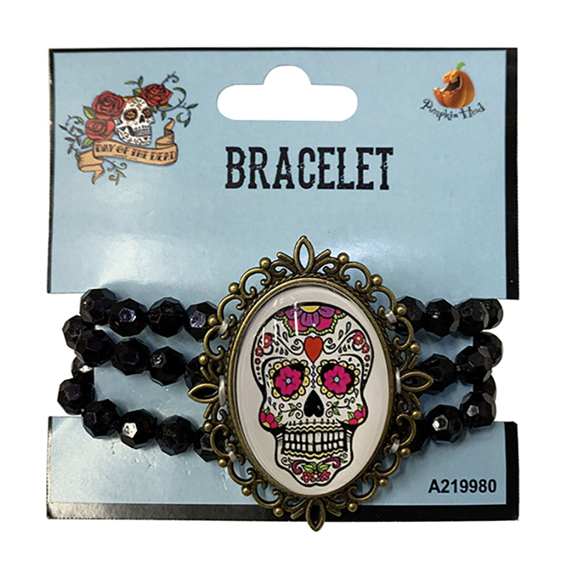 Day Of The Dead Skull Bracelet