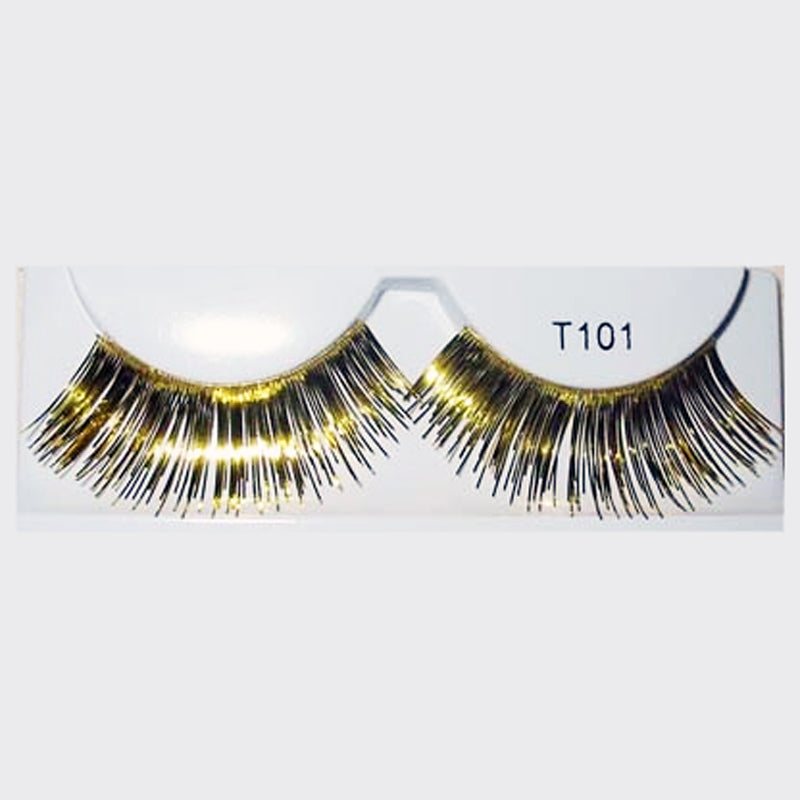 False Eyelashes Gold