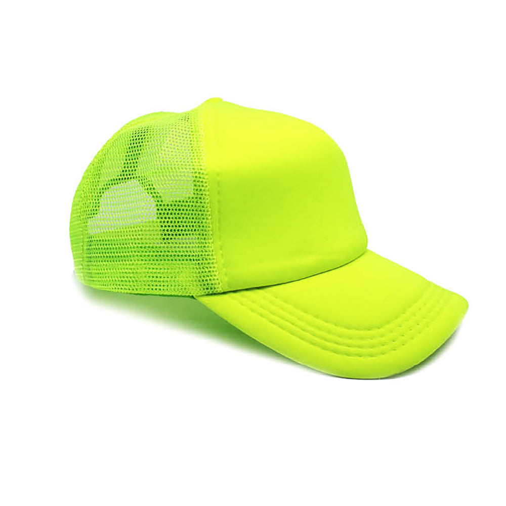 Fluro Yellow Trucker Cap