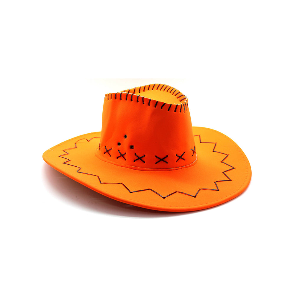 Fluro Orange Cowboy Ha