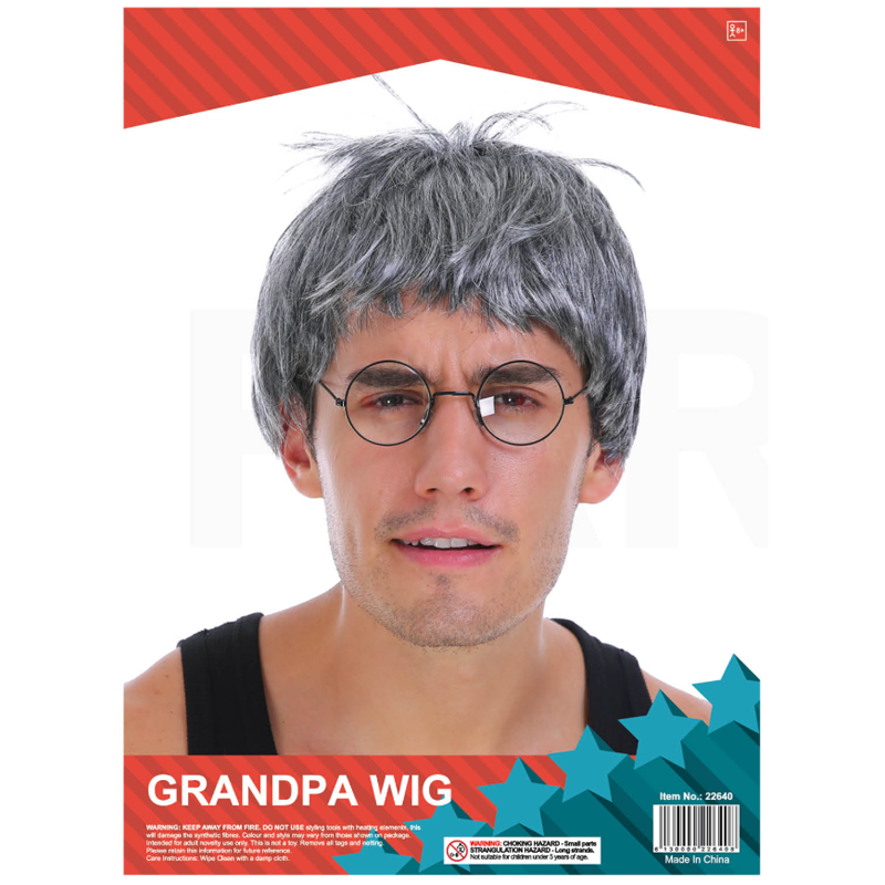 Old Man Grandpa Wig