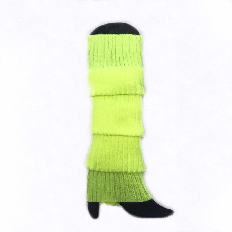 Leg Warmers Fluro Yellow