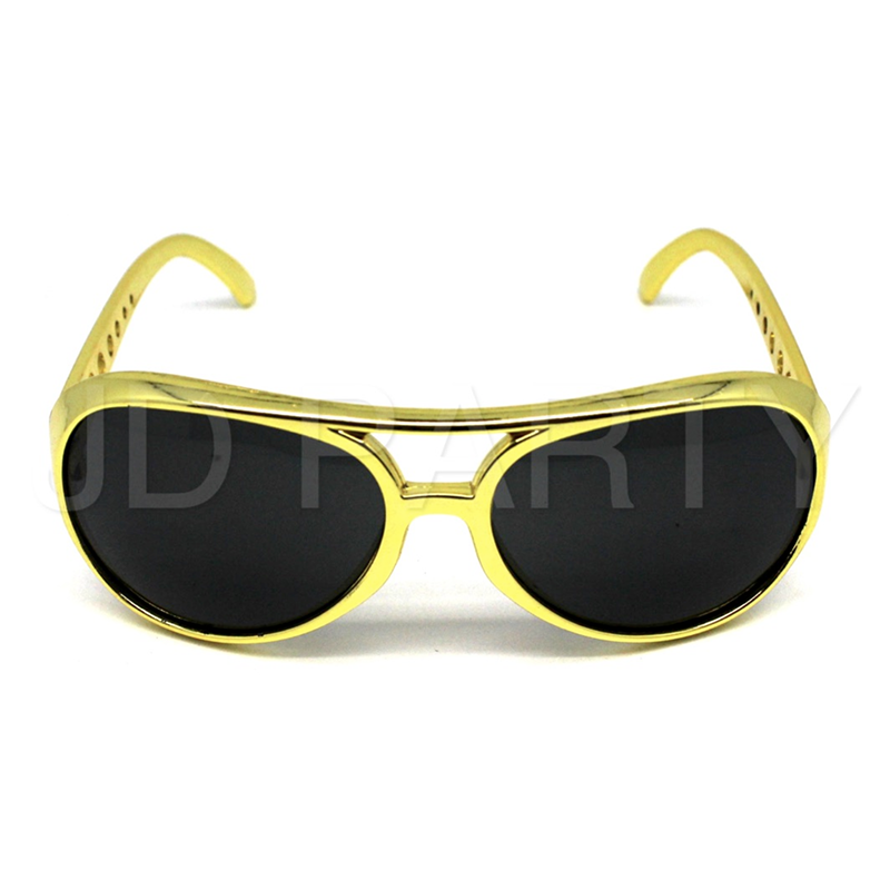 Elvis Metallic Gold Glasses – Sydney Costume Shop