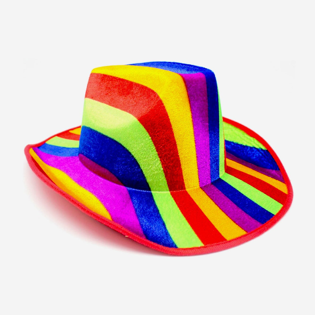 Cowboy Hat - Rainbow Pattern