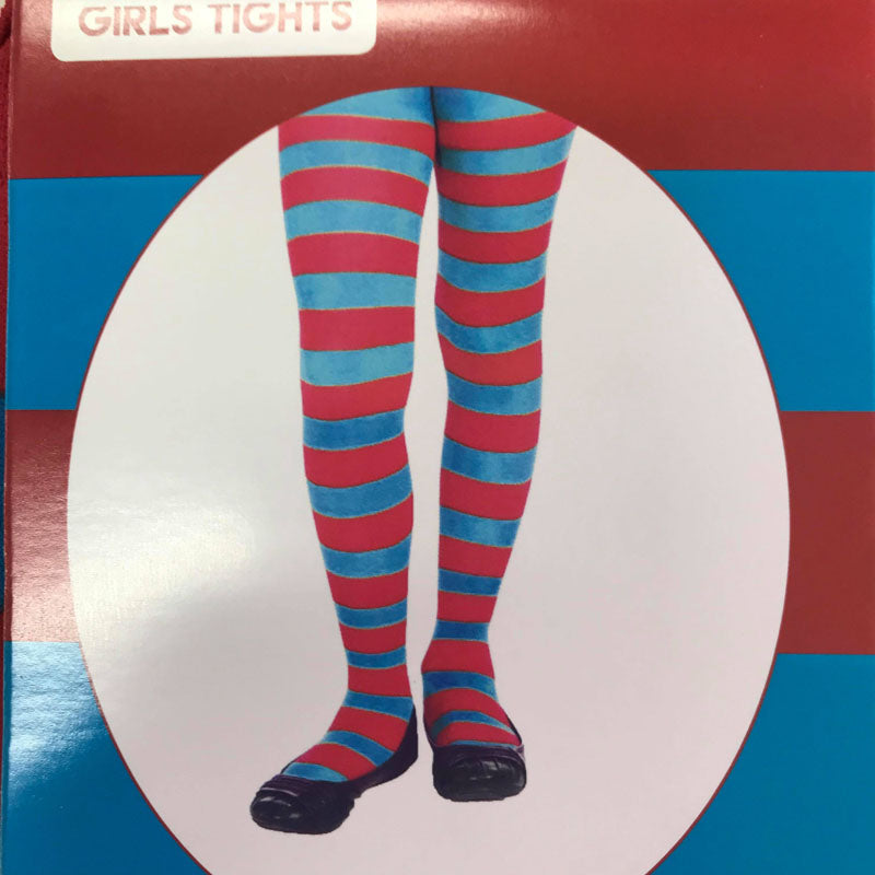 Red and Blue Stripe Stockings - Kids