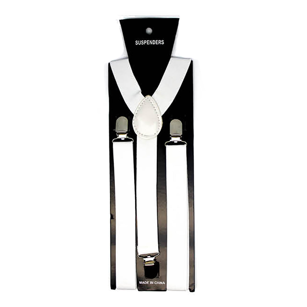 Suspenders - White