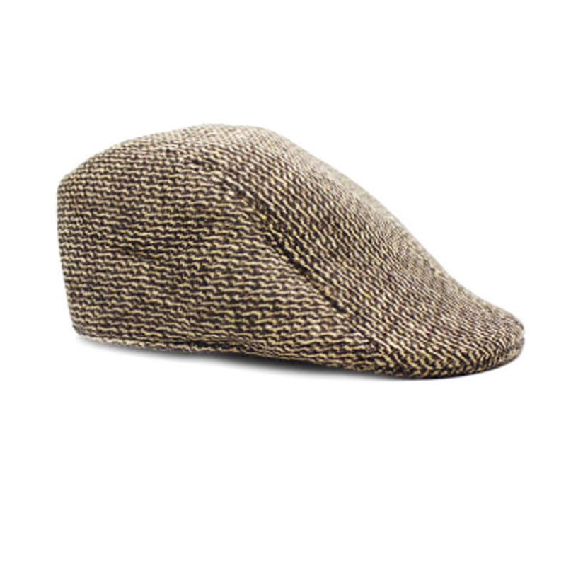 Vintage Flat Cap - Light Brown