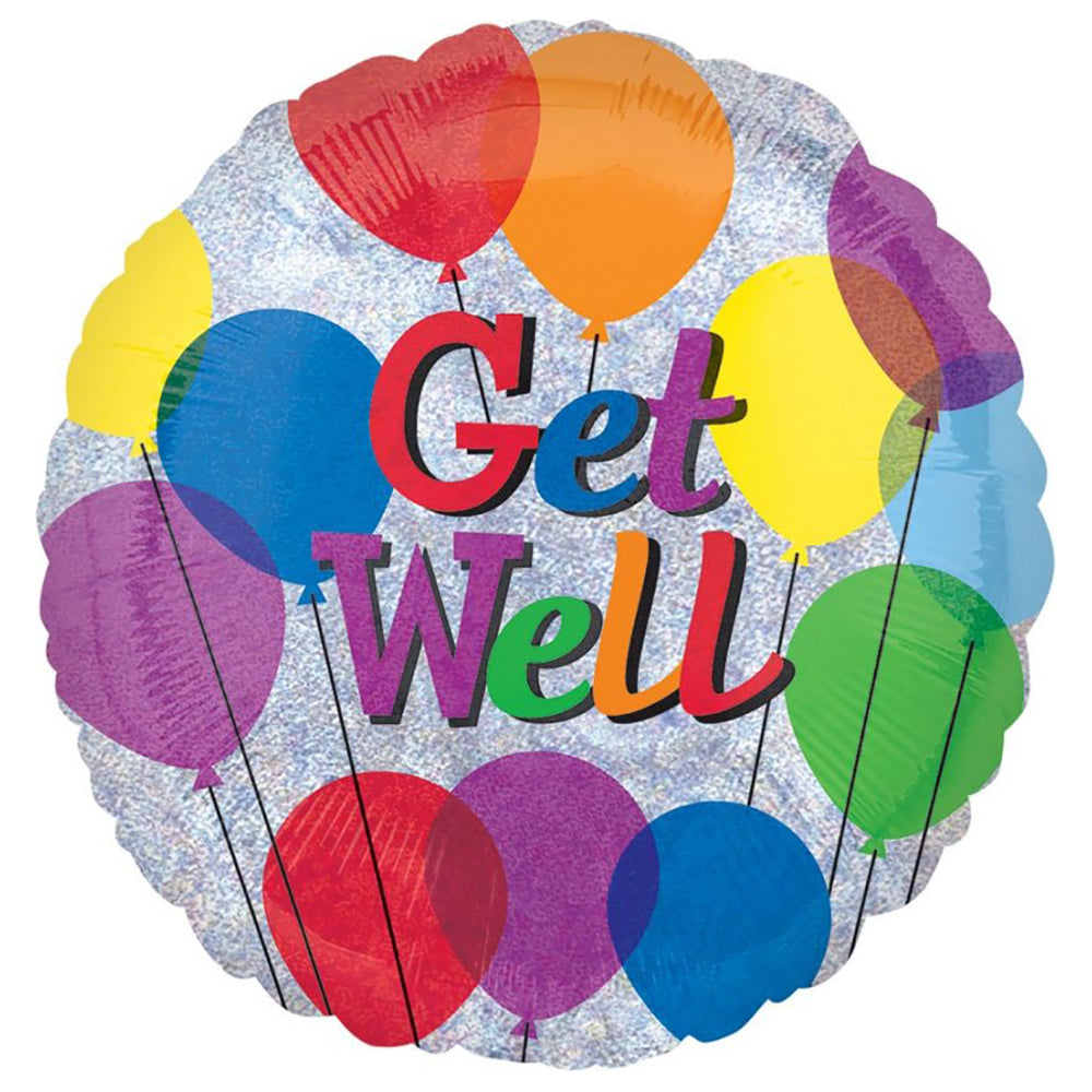 Holographic Get Well Balloon