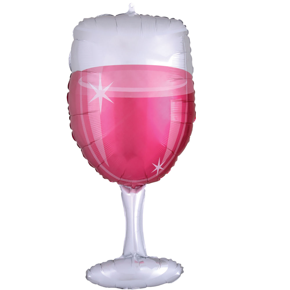 SuperShape XL Rose Glass Balloon