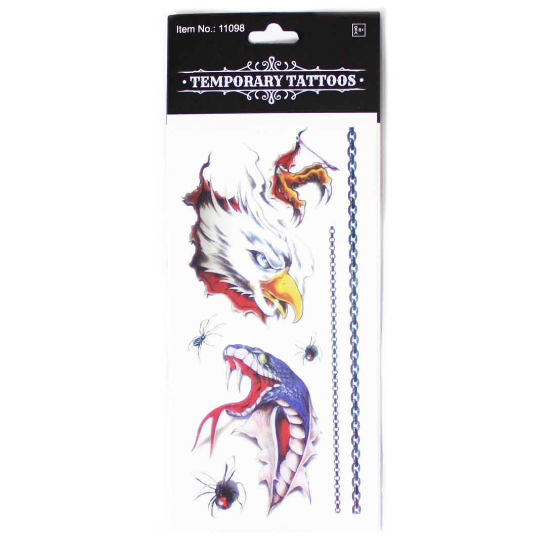 Temporary Tattoos - Animal Designs