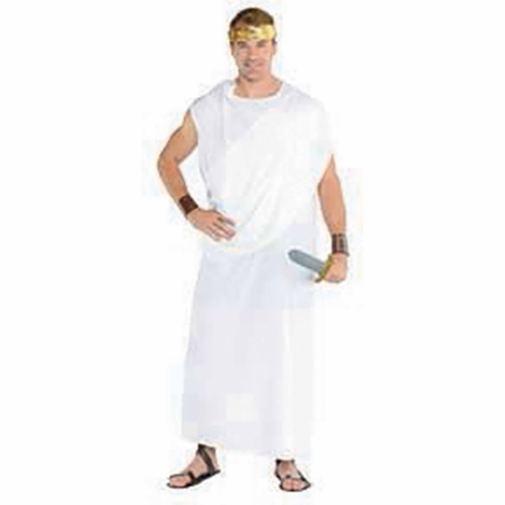 Unisex White Toga