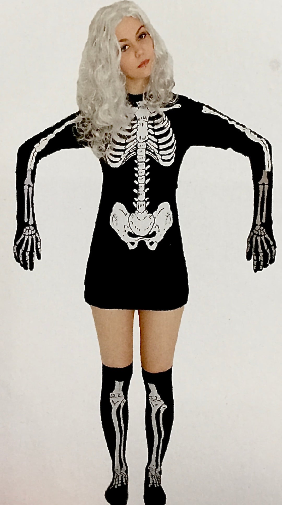 Womens Skeleton Costume