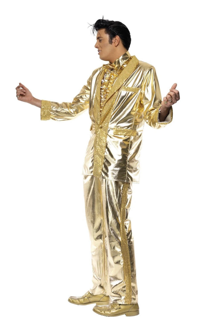 Gold Elvis King Costume