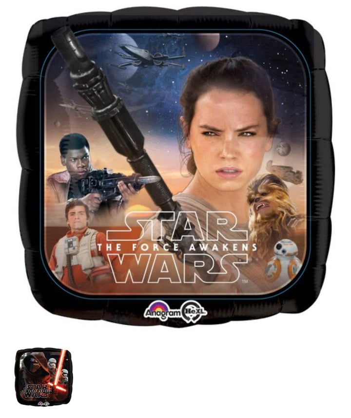 Star Wars the force awakens 2 sided balloon