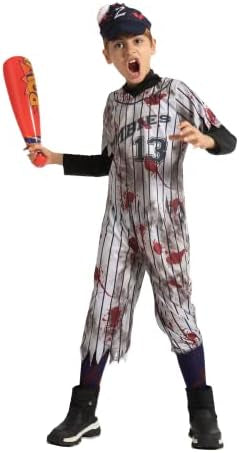 Child Baseball Zombie Costume