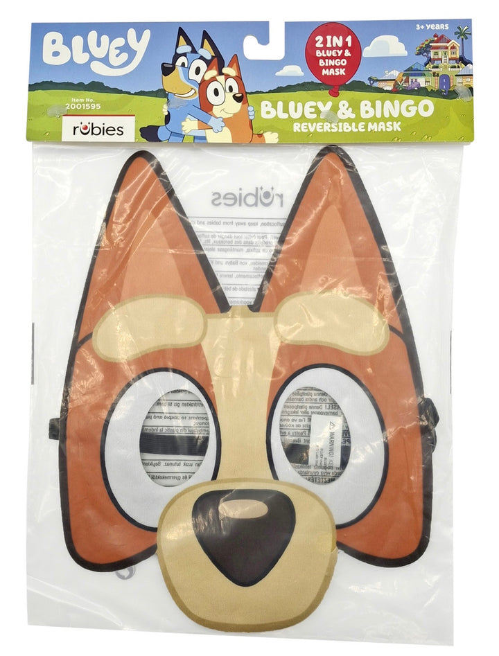 Bluey to Bingo reversible mask