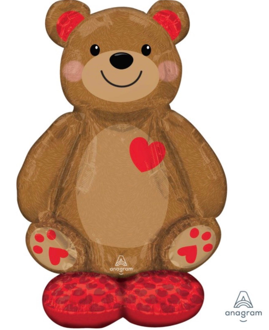 Teddy Bear Air-filled Foil Balloon
