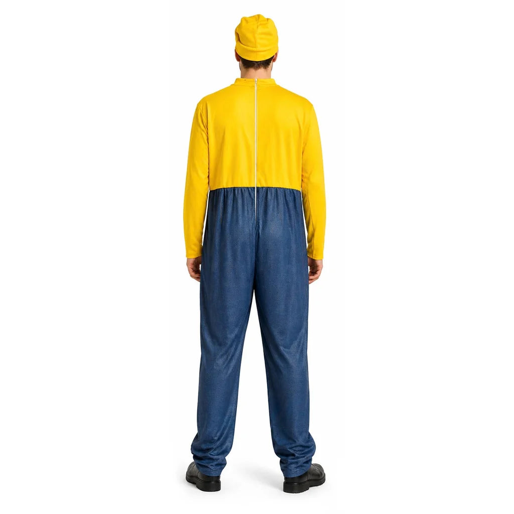 Adult Yellow Worker Minion Costume
