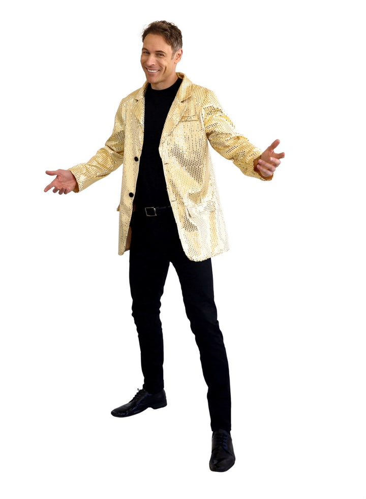 Gold Sequin Jacket