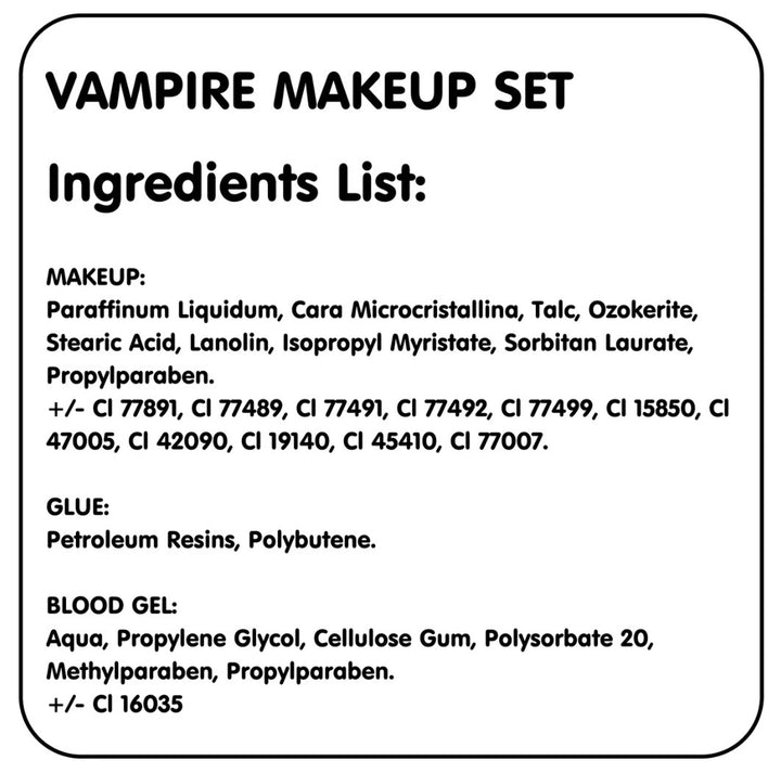 Vampire Make-Up Set