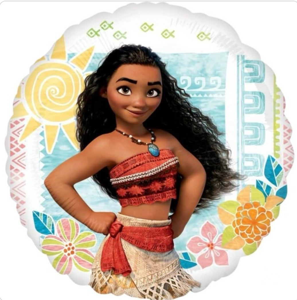 Moana & Maui 2 Different Sided Foil Balloon