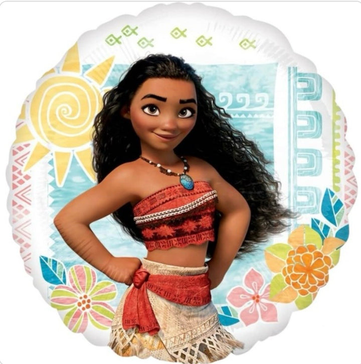 Moana & Maui 2 Different Sided Foil Balloon