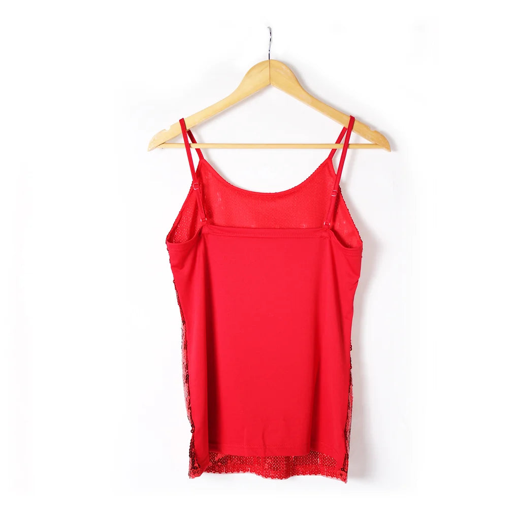 Merry Christmas Sequin Singlet