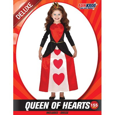 Red Queen Of Hearts Child Costume