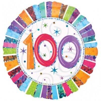 100th Birthday Foil Balloon