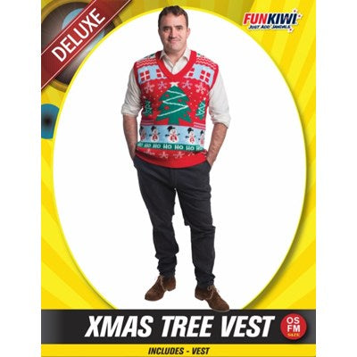 Xmas Tree Cardy Vest