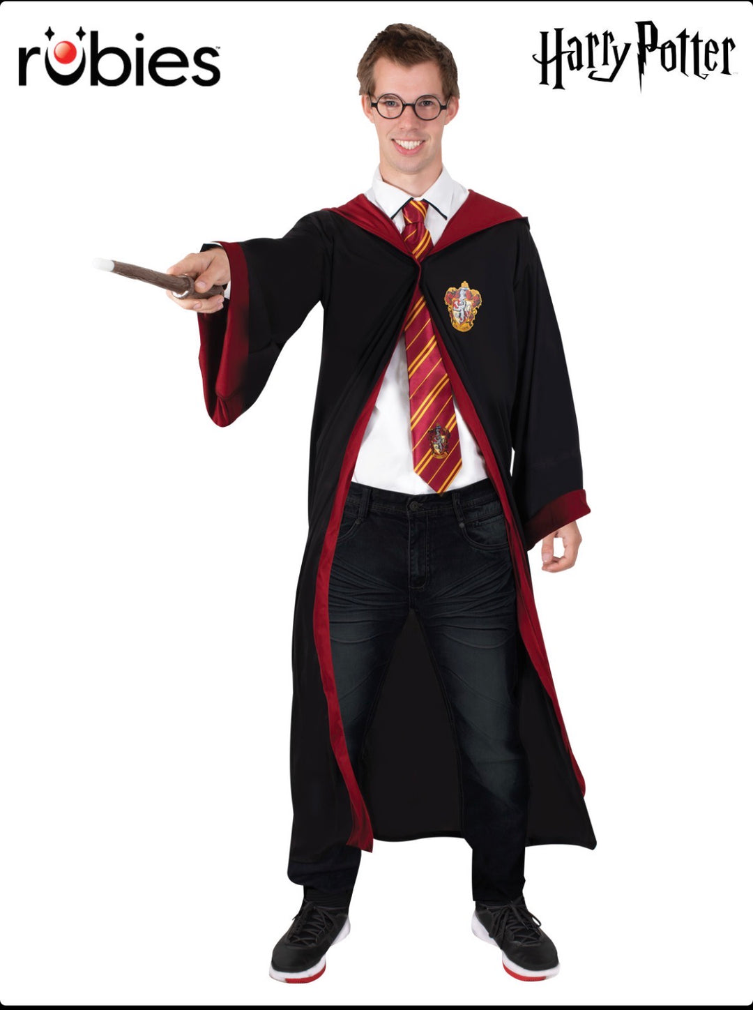 Harry Potter Gryfinder Classic Adult Robe,