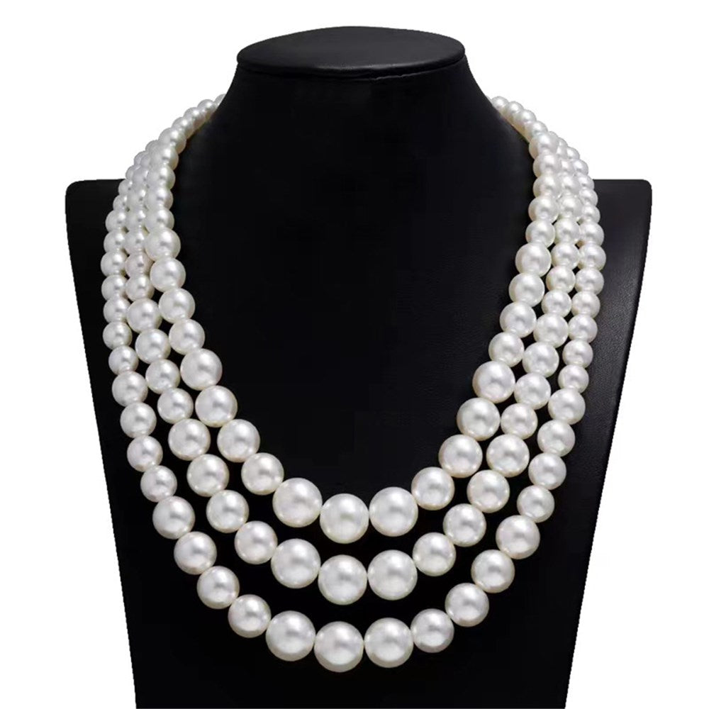 1920s Flapper Pearl Necklace