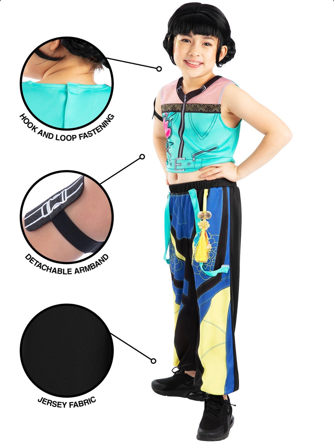 K-POP DEMON HUNTERS ZOEY COSTUME, CHILD (Copy)