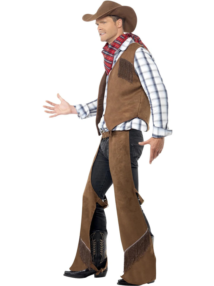Fringe Cowboy Brown Costume