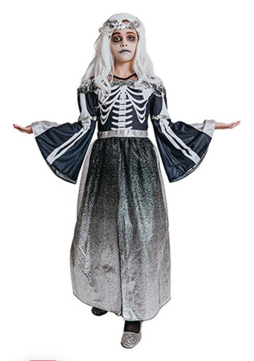 Sparkle Skeleton Queen Costume