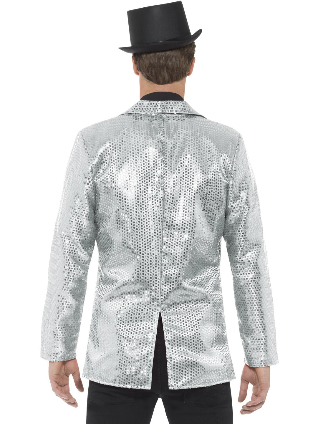 Silver Ringmaster Sequin Jacket