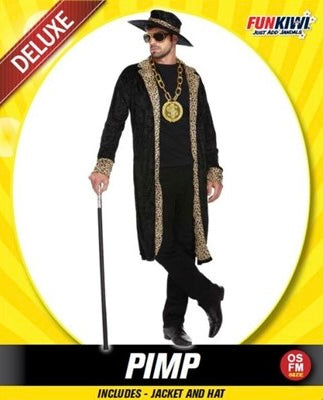 Adult Leopard Pimp Costume