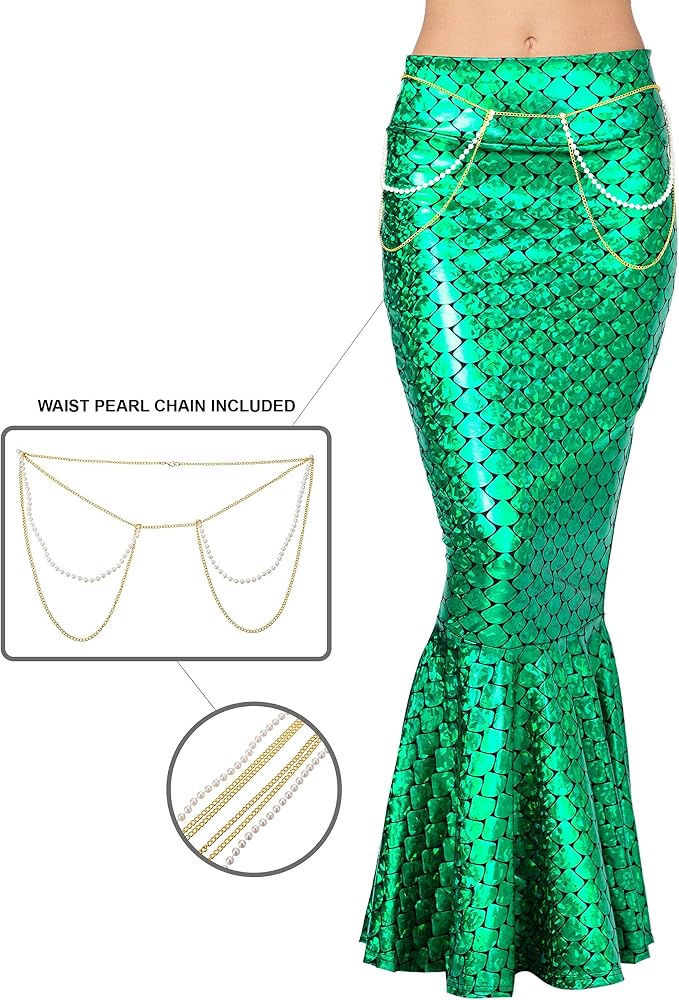 Adult Mermaid Costume Skirt